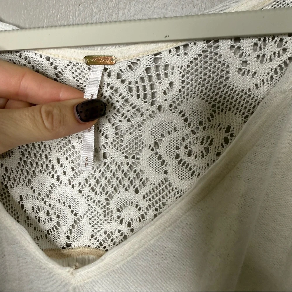 Free People Moonlight Romantic Tunic Size Small